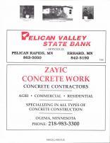 Porkkonen, Edwards, Pelican Valley State Bank, Zayic Concrete Work